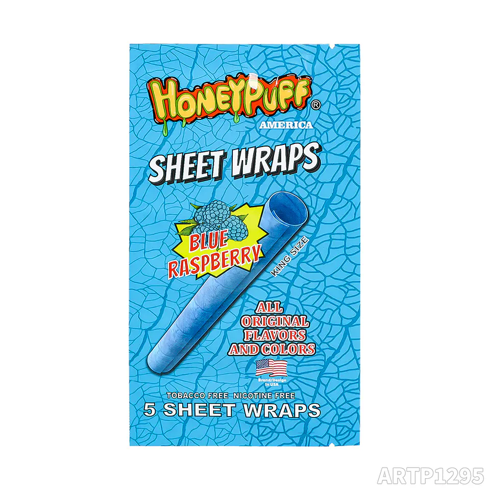 Caja Blunt Organico Honeypuff Sheet Wraps Sabores (Pack x5)- MAYORISTA 4