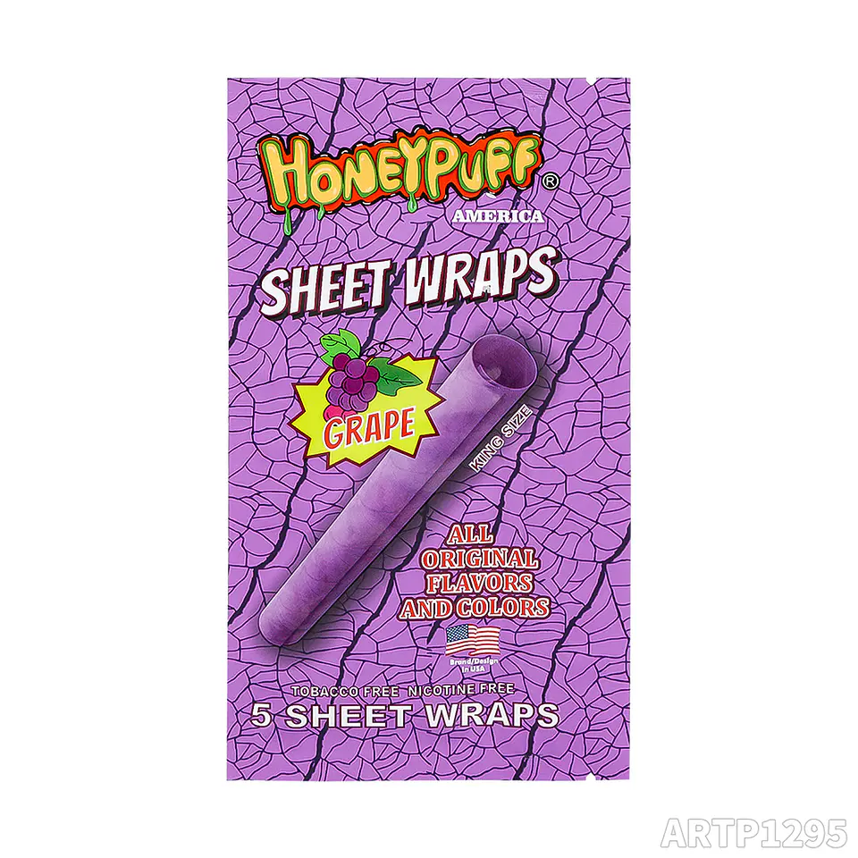 Caja Blunt Organico Honeypuff Sheet Wraps Sabores (Pack x5)- MAYORISTA 7