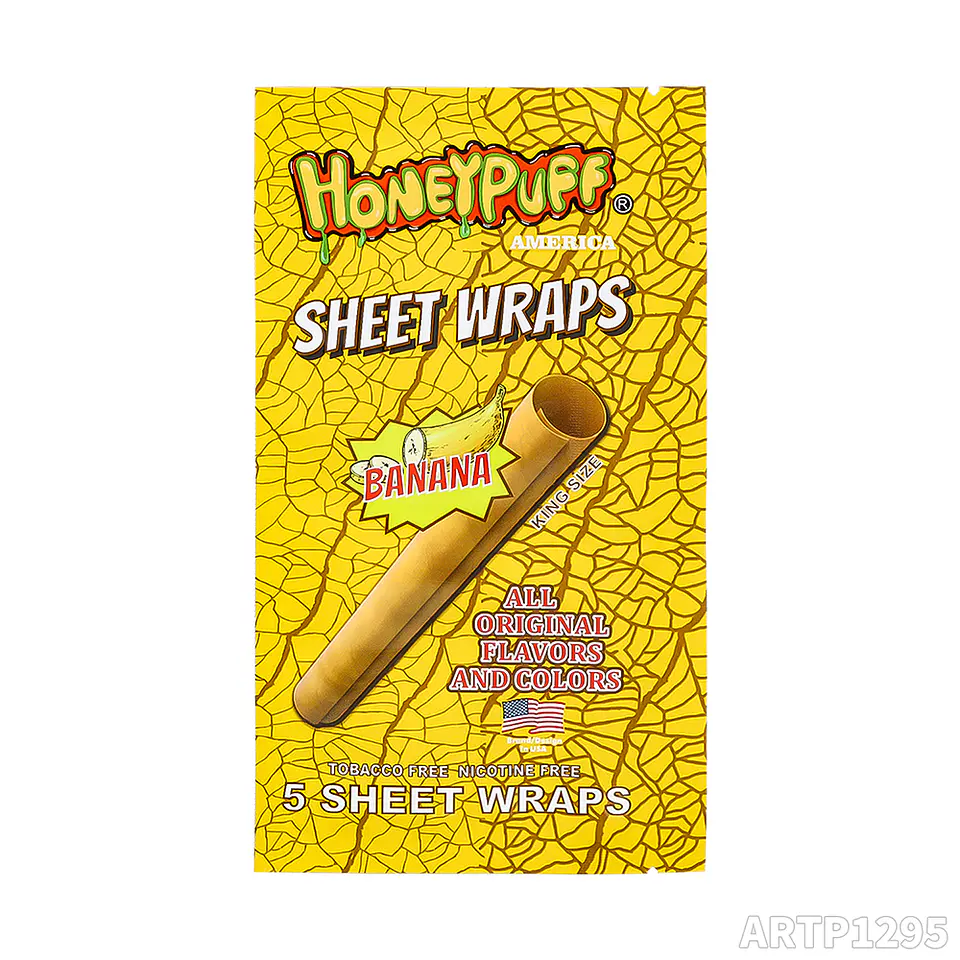 Caja Blunt Organico Honeypuff Sheet Wraps Sabores (Pack x5)- MAYORISTA 10
