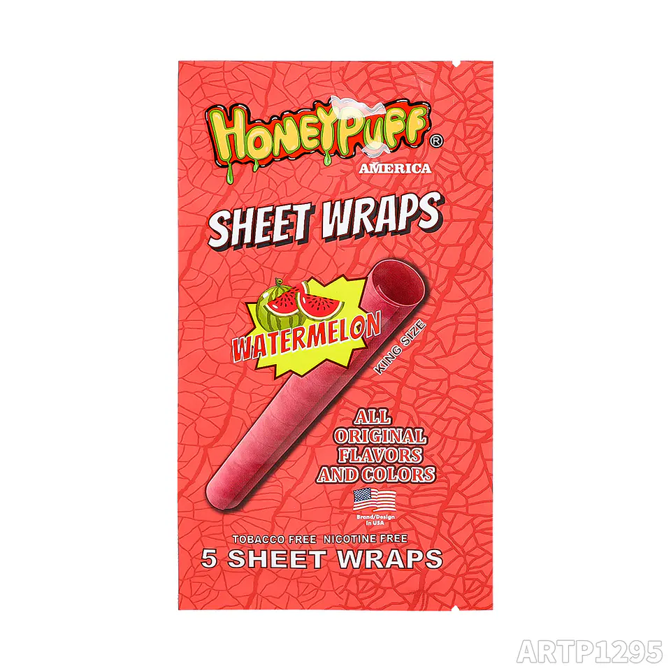 Caja Blunt Organico Honeypuff Sheet Wraps Sabores (Pack x5)- MAYORISTA 19