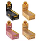 CAJA Papelillos Honeypuff Tamaño 1 1/4 ( Pink, Thin, Organico, Brown )- MAYORISTA - Miniatura 1