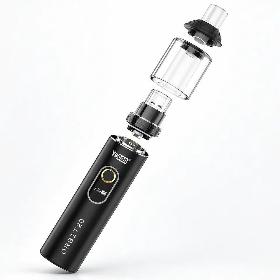 Yocan Orbit 2.0 – Vaporizador Portátil con Cámara de Cuarzo y Pantalla OLED 2