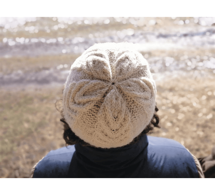 "Antler Toque" hand-knitted hat - Wildlife Friendly® certified 