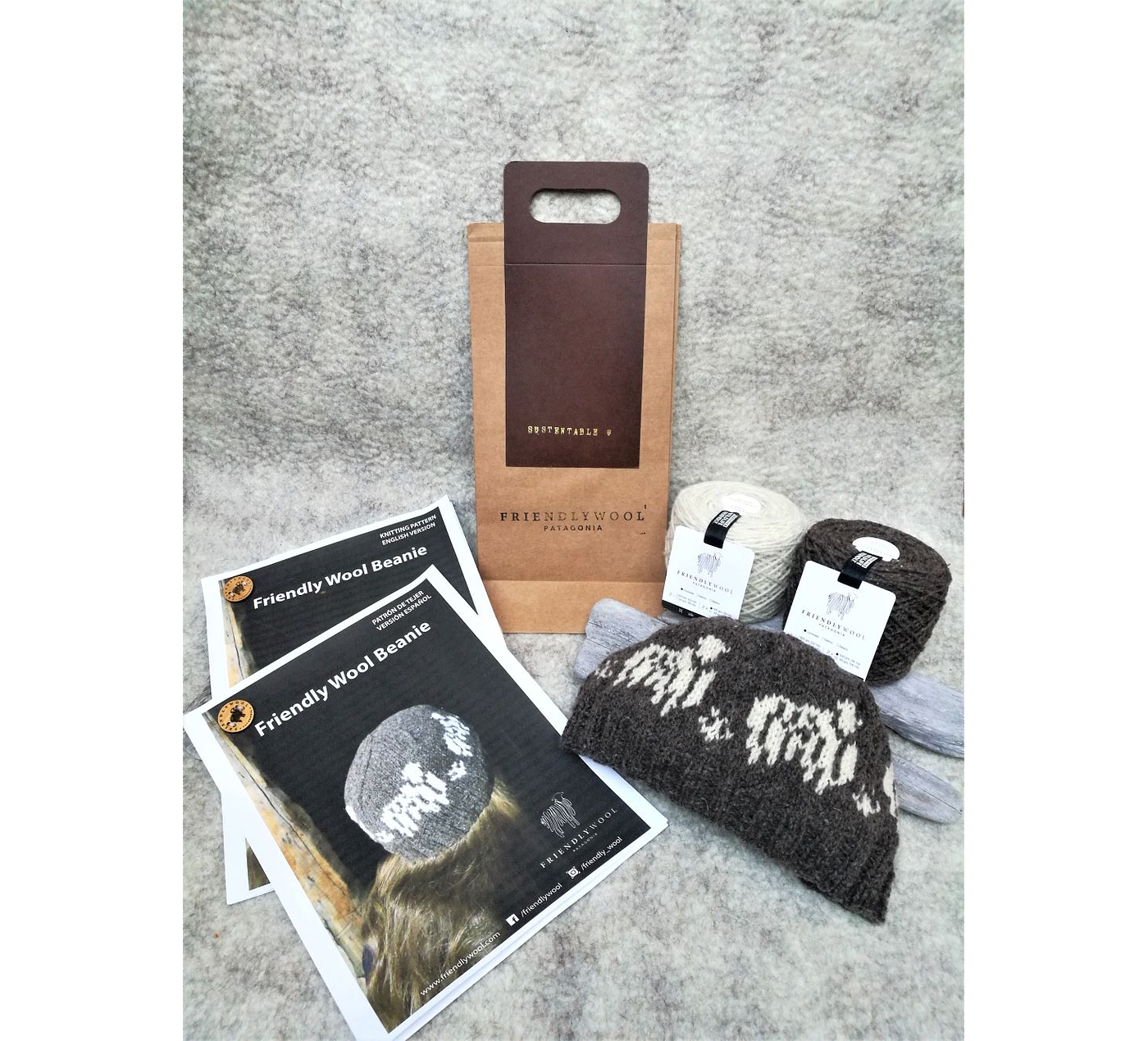 Friendly Wool Beanie Kit