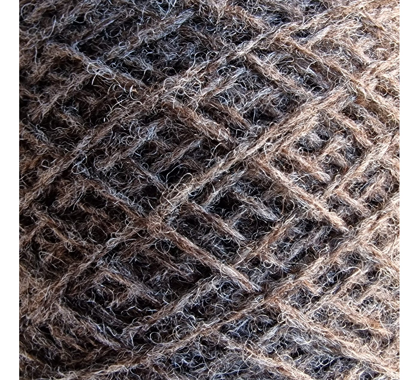 Ovillo 100% oveja Corriedale chocolate DK 2 hebras - Wildlife Friendly