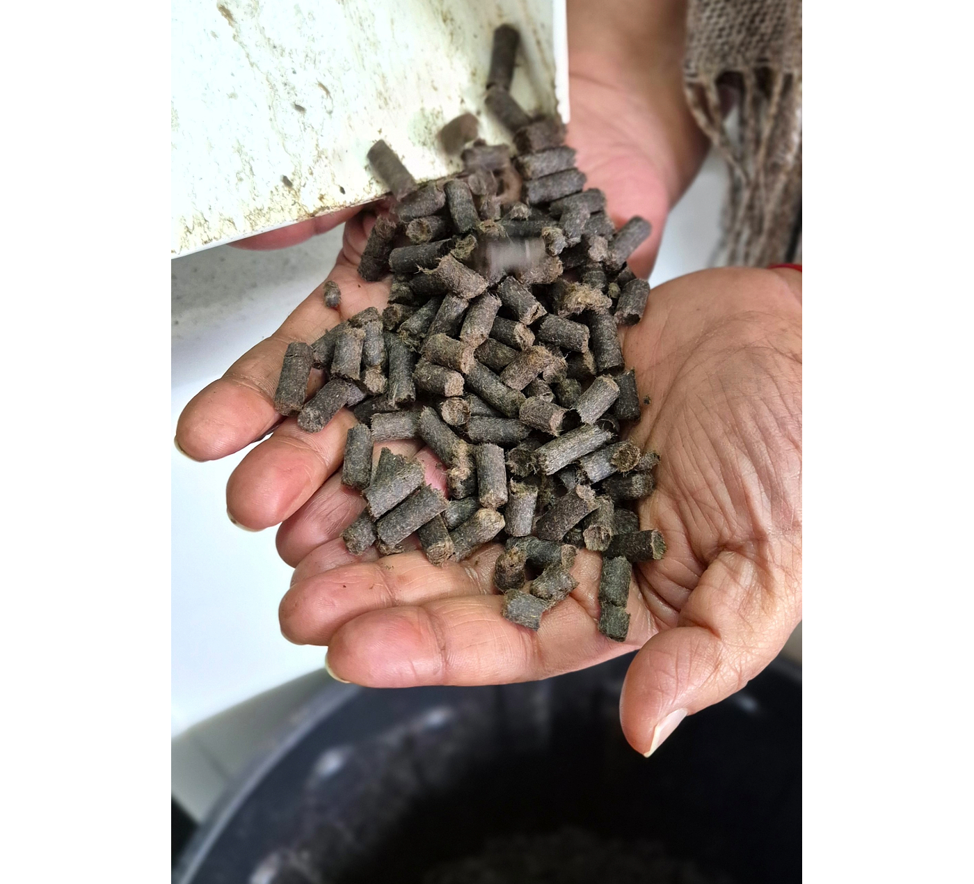 BIOLANA - Pellets de lana de oveja para uso en plantas - 4kg