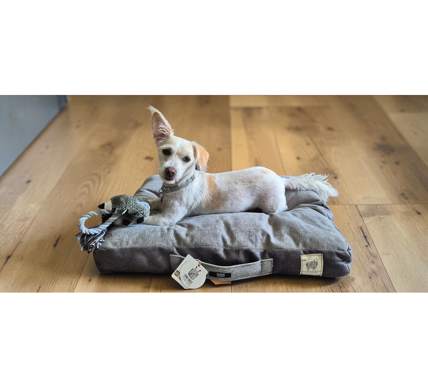 Almohadón para mascotas S – Lana natural de oveja Corriedale - Certified Wildlife Friendly®