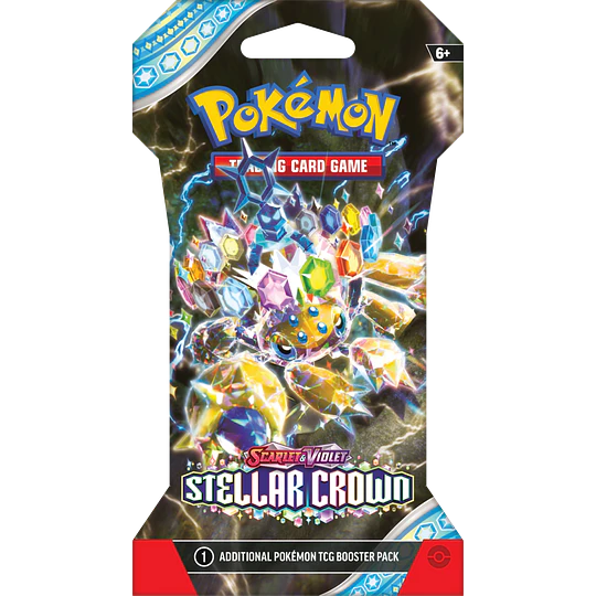 Pokemon TCG Scarlet & Violet - Stellar Crown - Sleeved Booster English