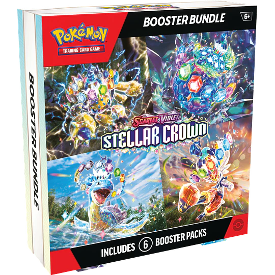 Pokemon TCG Scarlet & Violet - Stellar Crown - Booster Bundle English