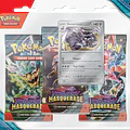 Pokemon TCG Scarlet & Violet Twilight Masquerade - 3-Pack Blister English
