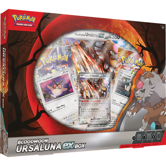 Pokemon TCG Bloodmoon Ursaluna ex Box English