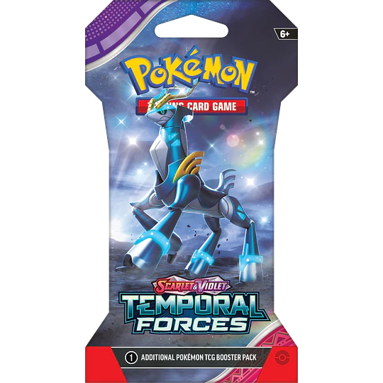 Pokemon TCG Scarlet & Violet - Temporal Forces - Sleeved Booster English
