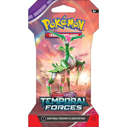 Pokemon TCG Scarlet & Violet - Temporal Forces - Sleeved Booster English