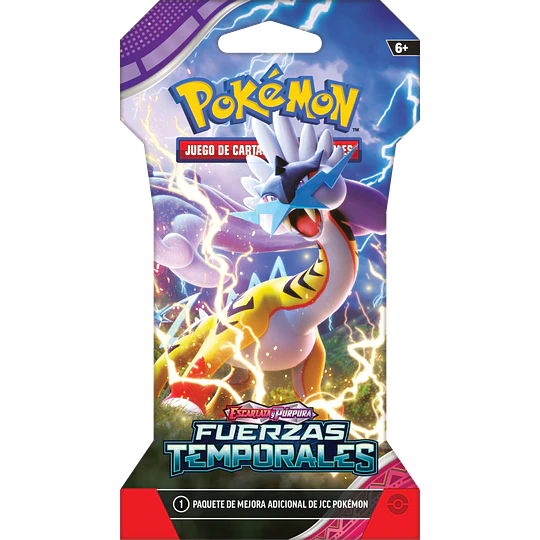 Pokemon TCG Scarlet & Violet - Temporal Forces - Sleeved Booster Español