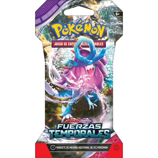 Pokemon TCG Scarlet & Violet - Temporal Forces - Sleeved Booster Español