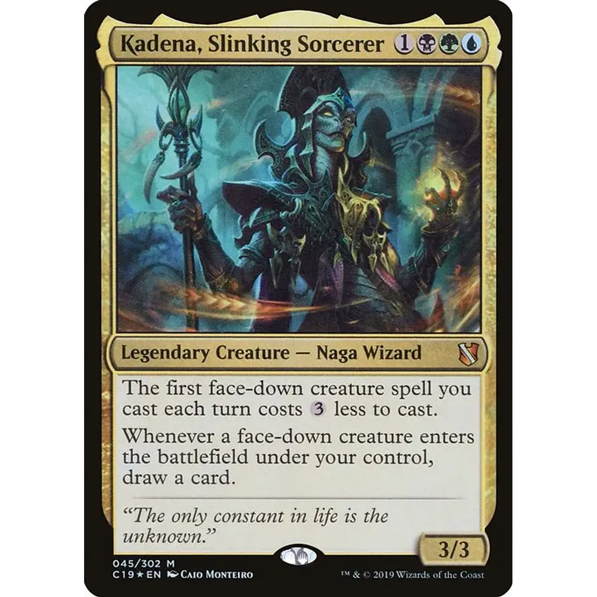 Kadena, Slinking Sorcerer Commander / EDH