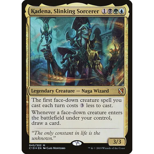 Kadena, Slinking Sorcerer Commander / EDH