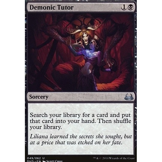 Demonic Tutor - Duel Decks: Anthology (Inglés)