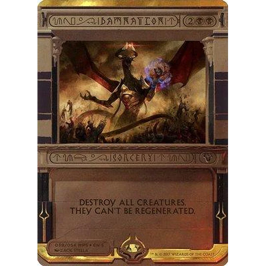 Damnation (HOU) Masterpiece Series: Invocations (inglés)