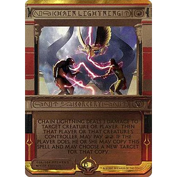 Chain Lightning (AKH) Masterpiece Series: Invocations (inglés)