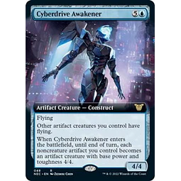 Cyberdrive Awakener - Kamigawa, Neon Dynasty Commander Decks Variants: (Extended Art) (Inglés)