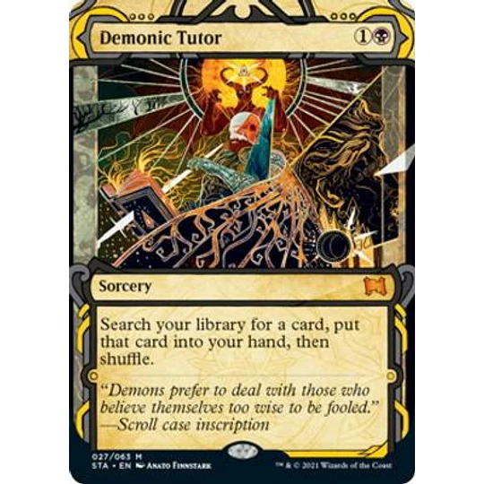 Demonic Tutor - Strixhaven Mystical Archive (inglés)