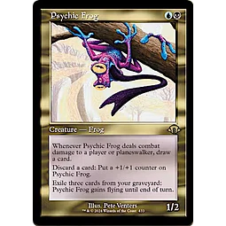 Psychic Frog - Modern Horizons 3 Variants (0433 - Retro Frame) (inglés)