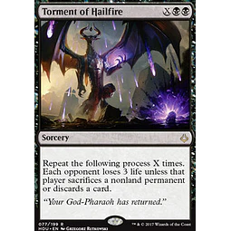 Torment of Hailfire - Hour of Devastation Foil (inglés)