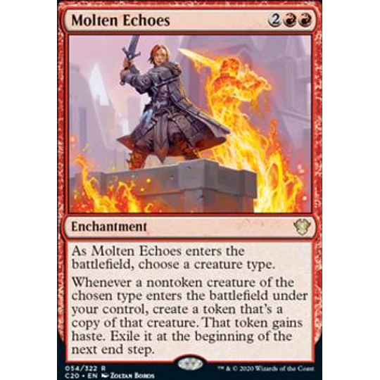 Molten Echoes - Commander 2020 (inglés)