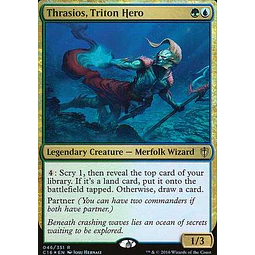 Thrasios, Triton Hero - Commander 2016 (Foil) (español)