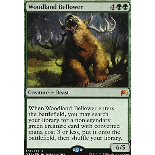 Woodland Bellower - Magic Origins Foil (español)