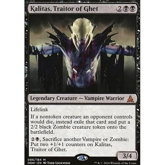 Kalitas, Traitor of Ghet - Oath of the Gatewatch (inglés)
