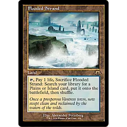 Flooded Strand - Modern Horizons 3 Variants (0436 - Retro Frame) (español)