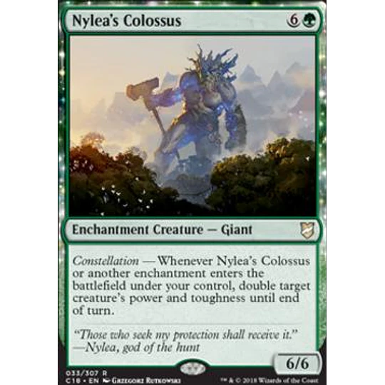 Nylea's Colossus - Commander 2018 (ingles)