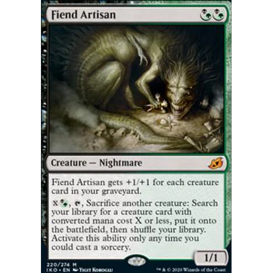 Fiend Artisan - Ikoria: Lair of Behemoths (español)