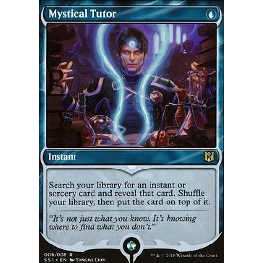 Mystical Tutor - Signature Spellbook: Jace (inglés)