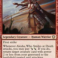Alesha, Who Smiles at Death - Baraja Commander / EDH