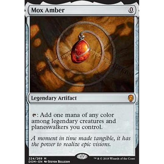 Mox Amber - Dominaria (inglés)