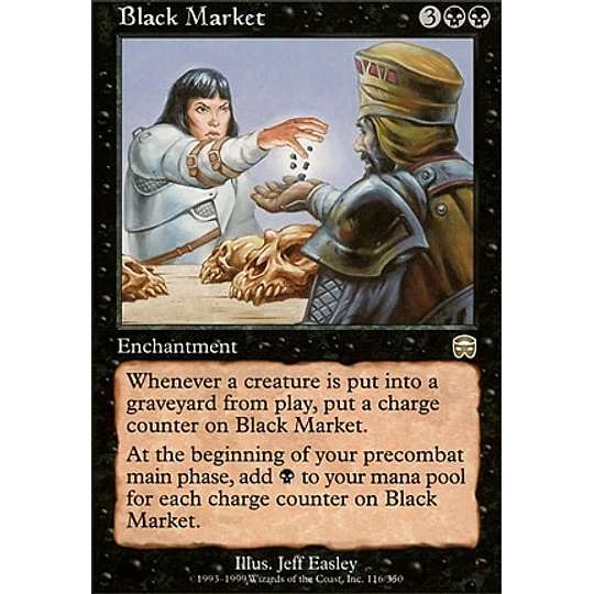 Black Market - Mercadian Masques (español) 