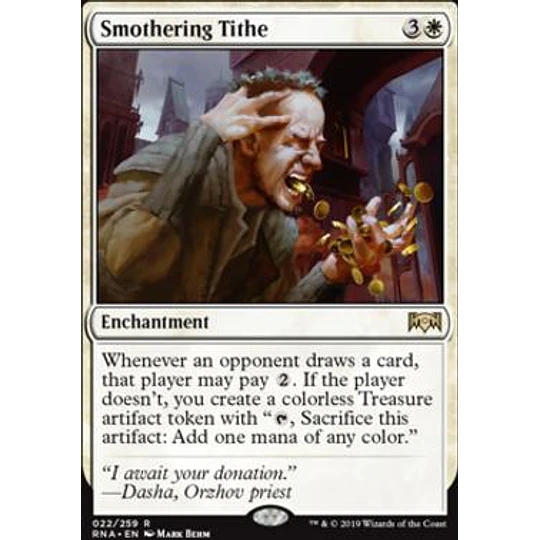 Smothering Tithe - Ravnica Allegiance (español)