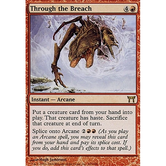 Through the Breach - Champions of Kamigawa (español)