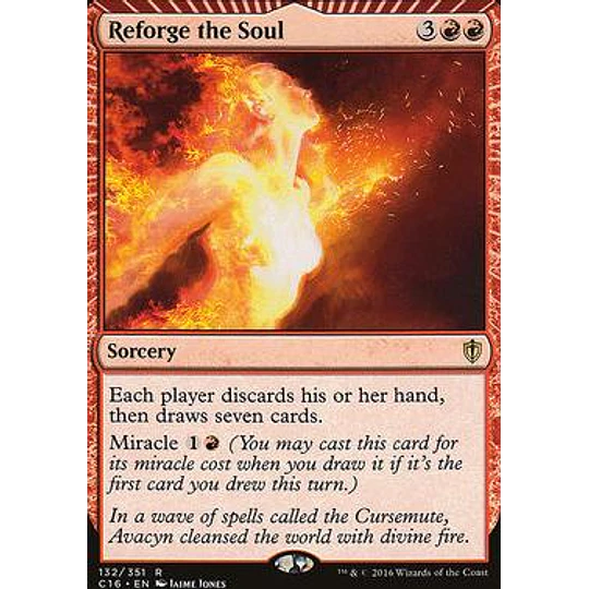 Reforge the Soul - Commander 2016 (español)
