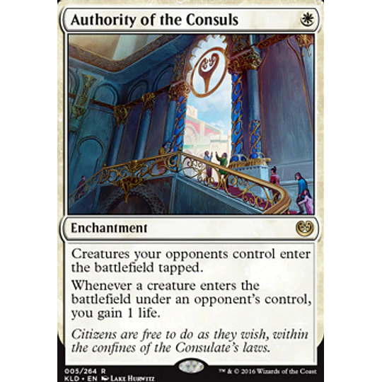 Authority of the Consuls - Kaladesh (inglés)