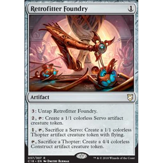 Retrofitter Foundry - Commander 2018 (español)