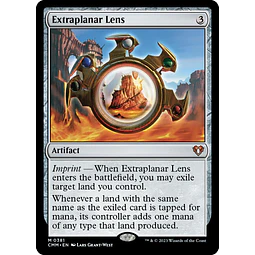 Extraplanar Lens - Commander Masters (inglés)