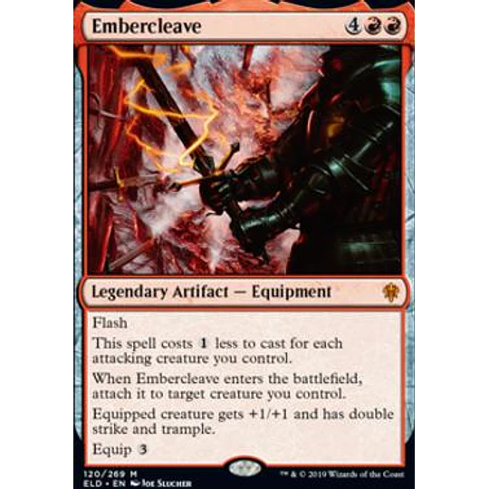 Embercleave - Throne of Eldraine (español)