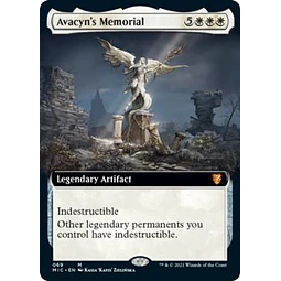 Avacyn's Memorial - Innistrad: Midnight Hunt Commander Decks Variants (Extended Art) (ingles)