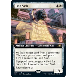 Lion Sash - Kamigawa: Neon Dynasty Variants (Extended Art) (ingles)