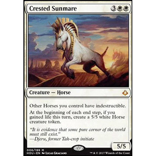 Crested Sunmare - Hour of Devastation (inglés)