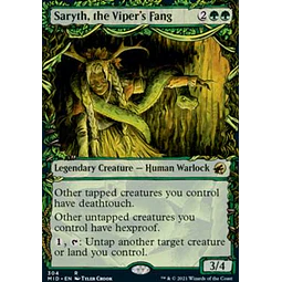 Saryth, the Viper's Fang - Innistrad: Midnight Hunt Variants (Showcase) (español)